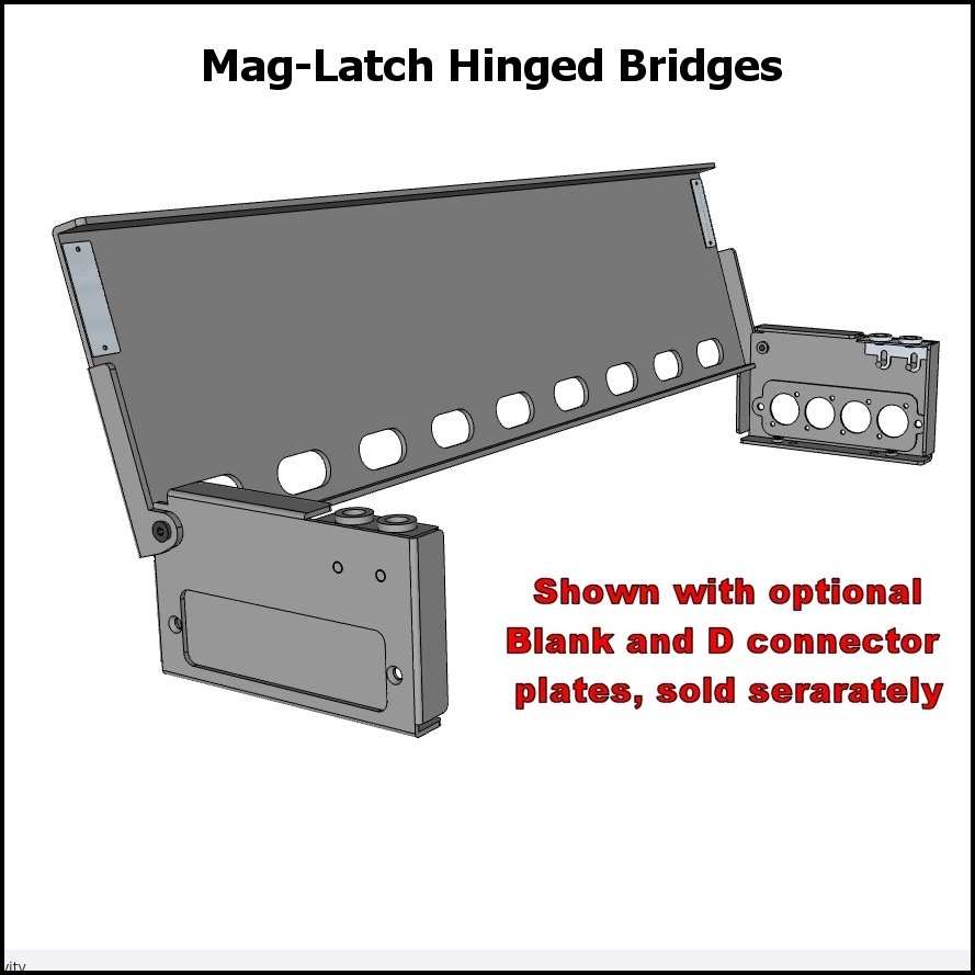 Mag-Latch Hinged Bridges
