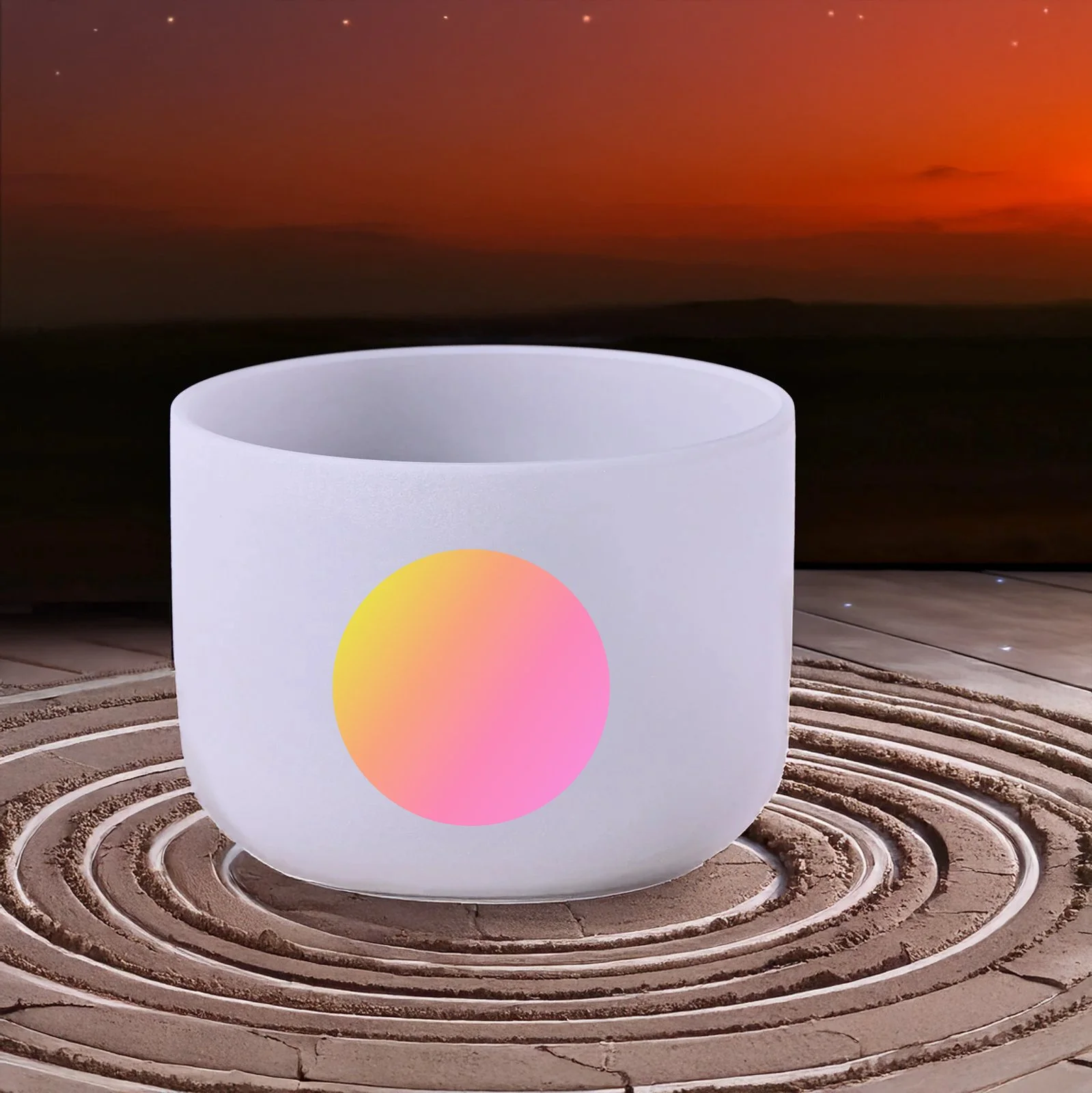 Divergent Kind 12" Crystal Singing Bowl Kit: Bonus Meditation Course