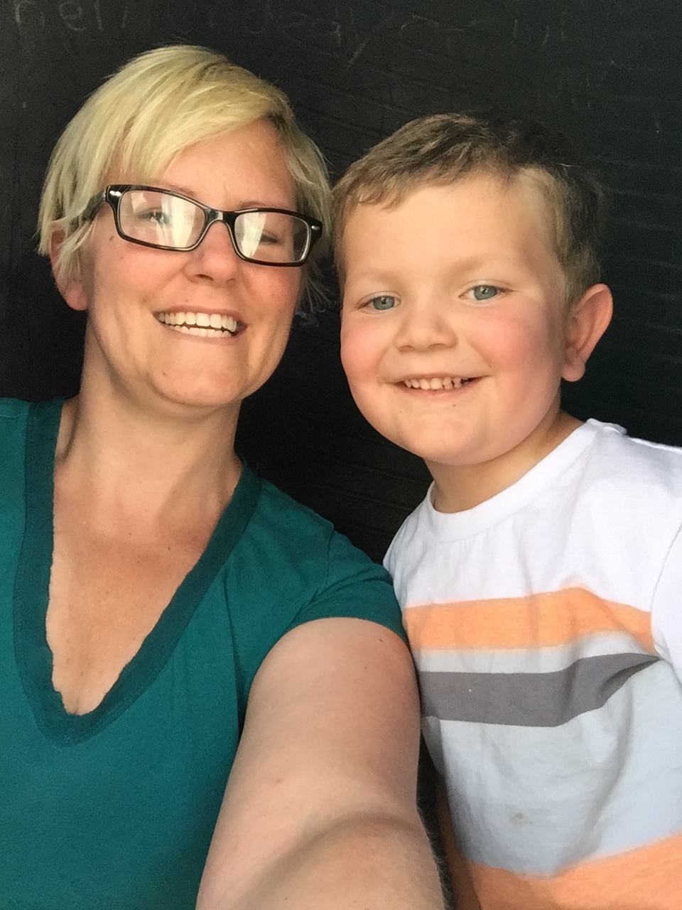 An old friend, her son and (nearly) private jets!