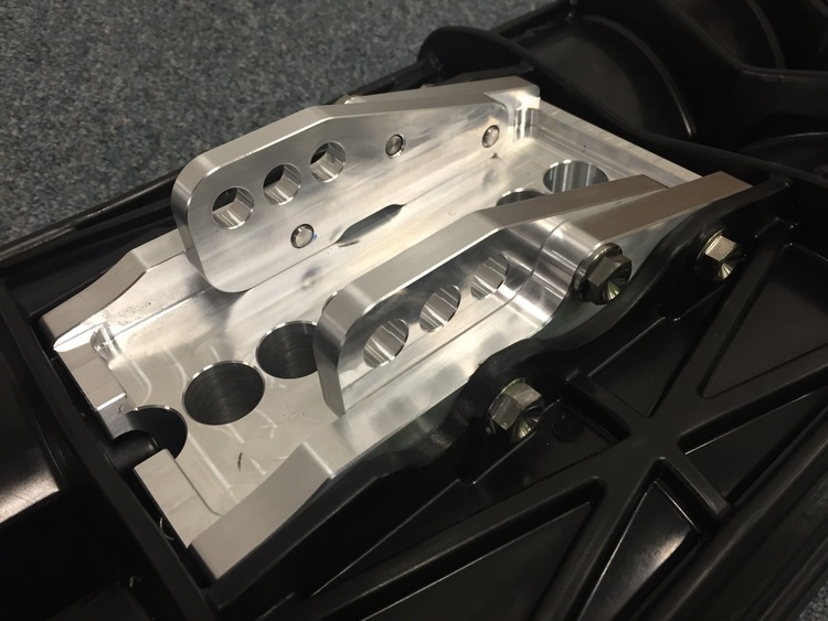 Three positions to mount your Hawk Ski