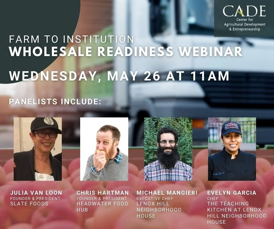 Farm to Institution: Wholesale Readiness Webinar