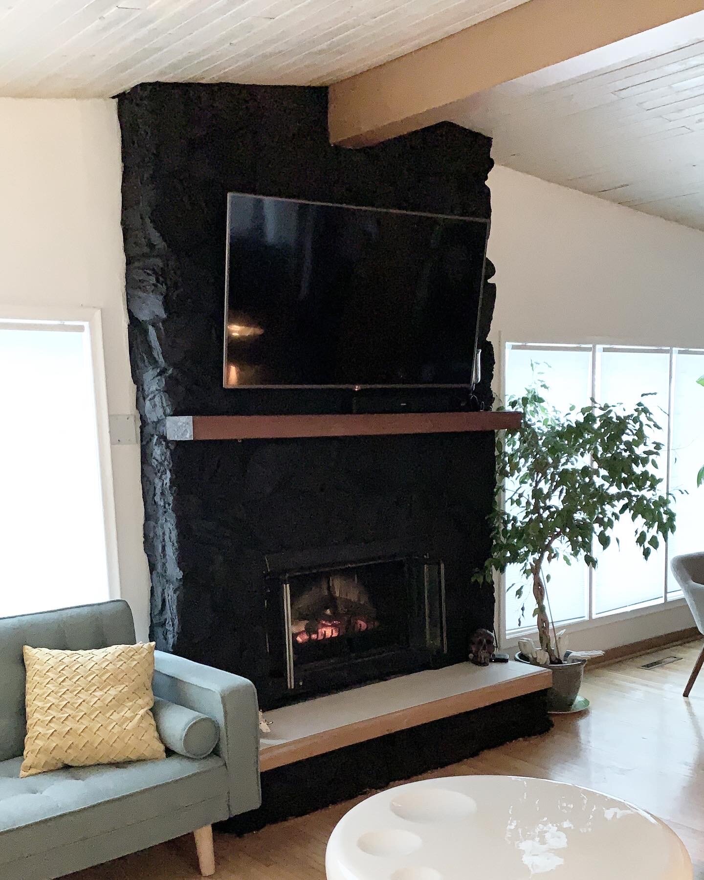 Fireplace Makeover 