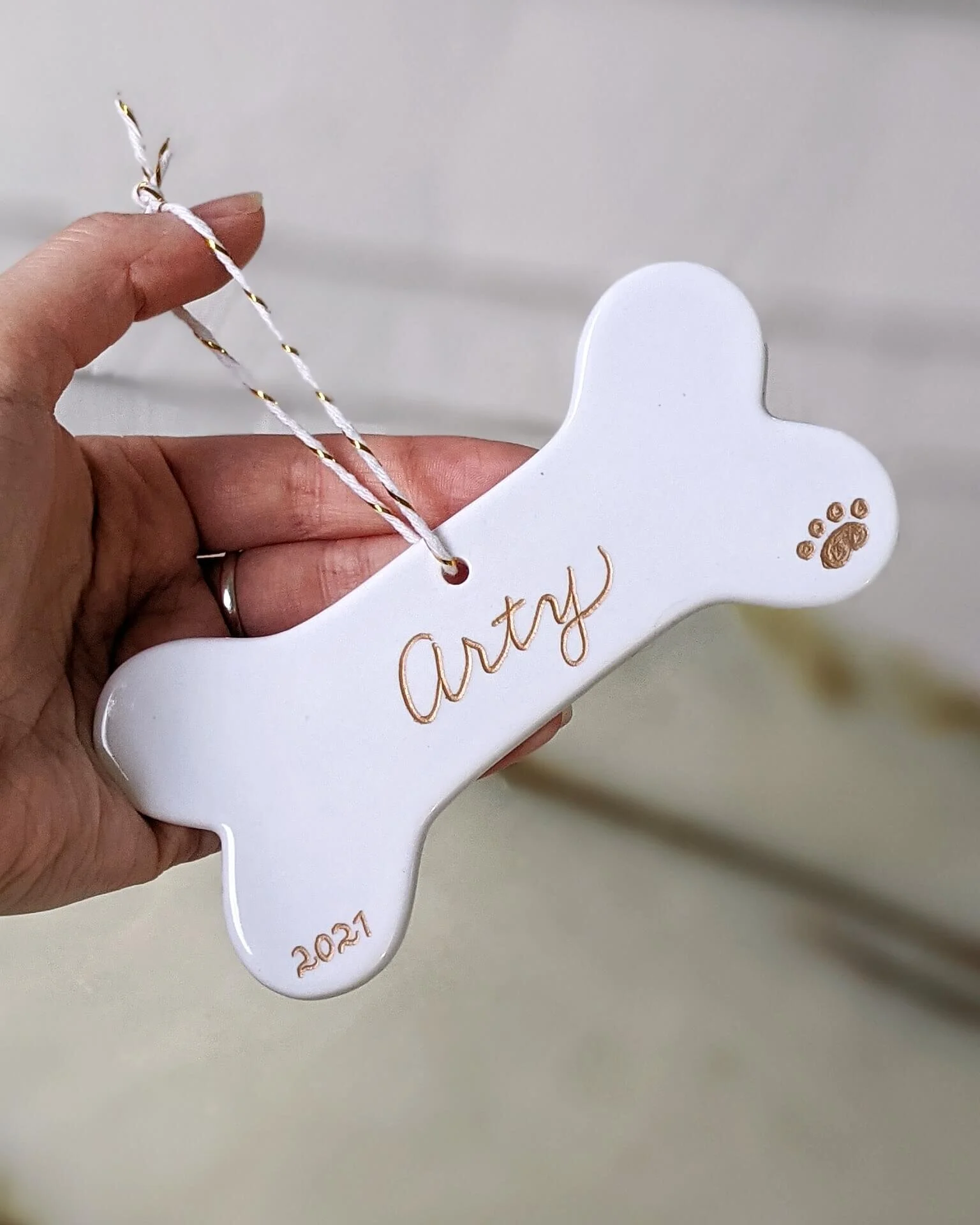 personalized dog bones