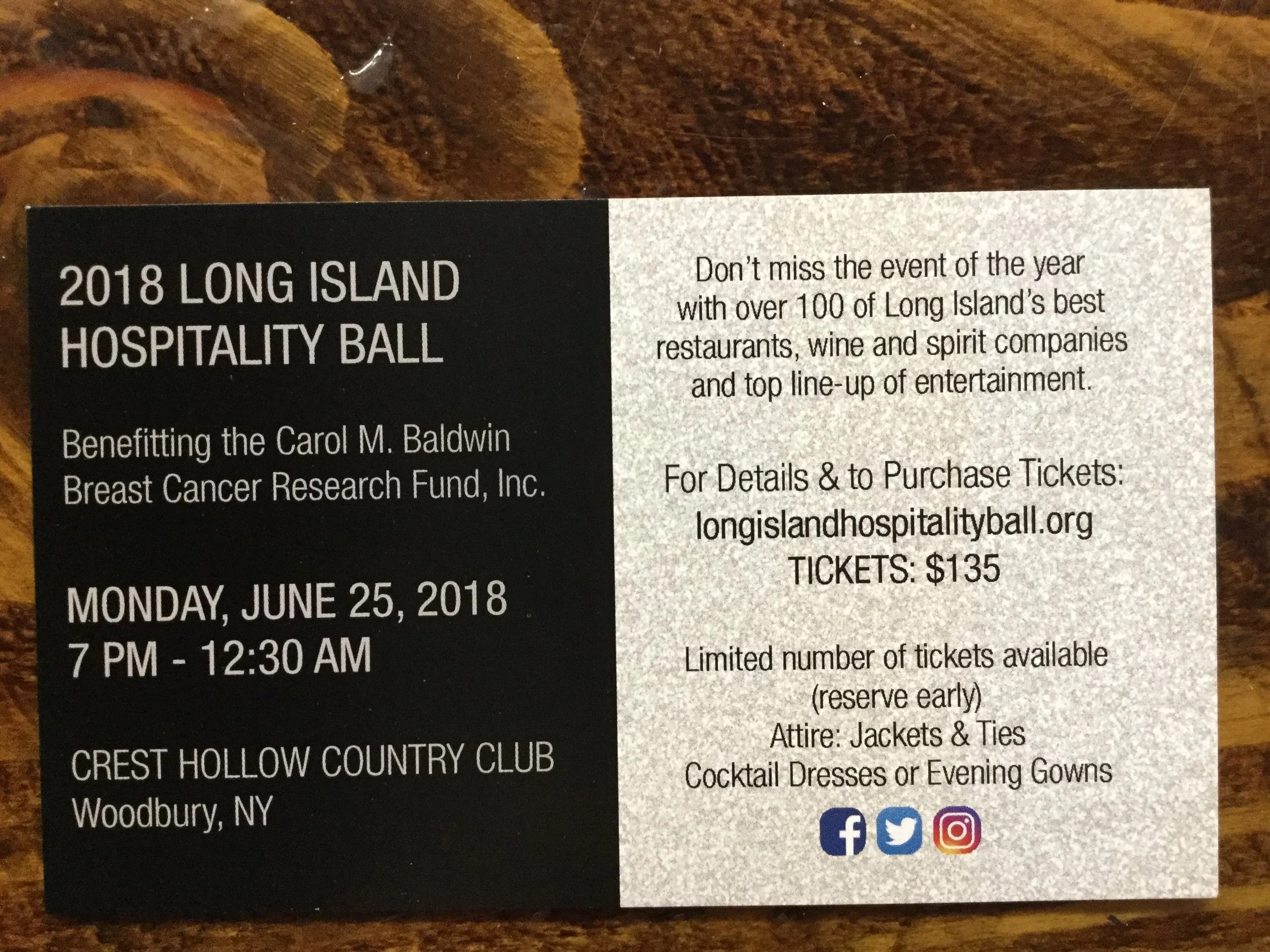 Long Island Hospitality Ball