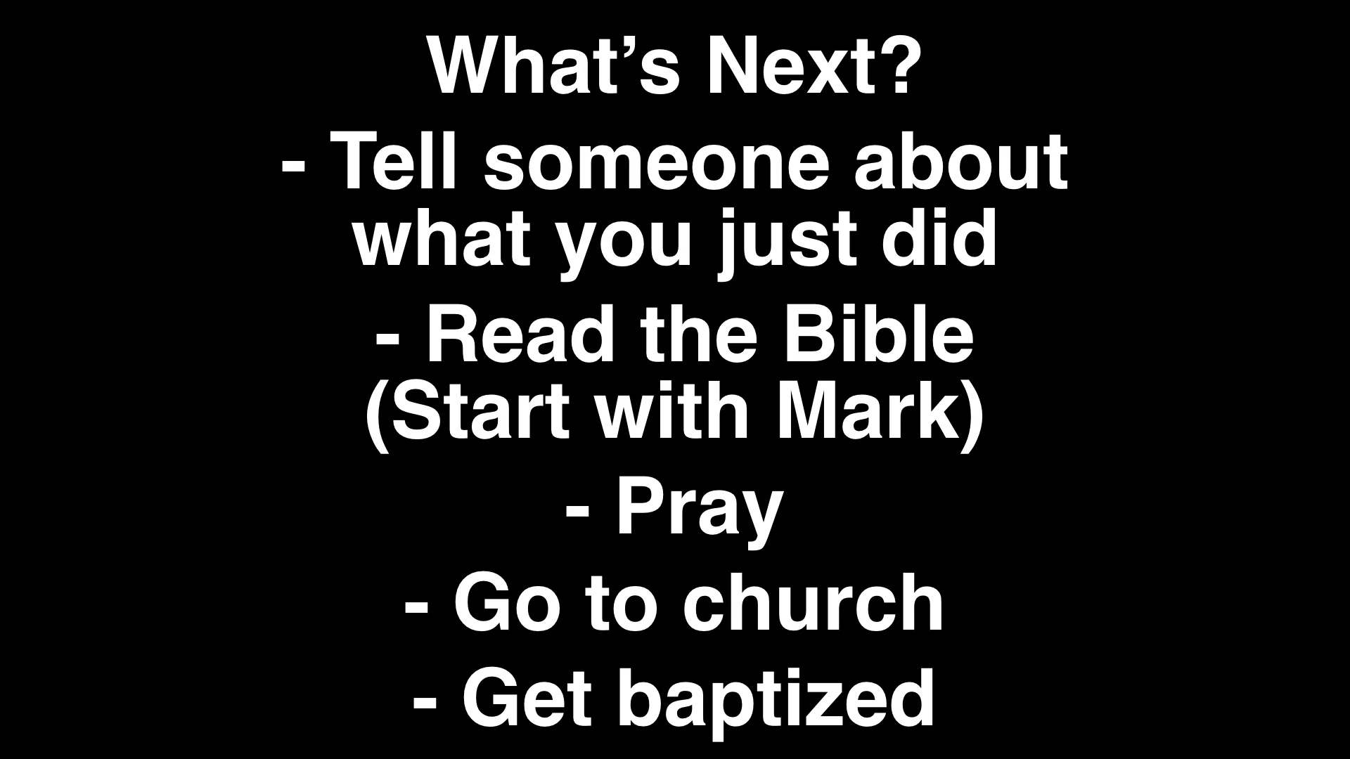 You have taken a huge step in your relationship with God. Now you need to grow in that relationship. You need to follow God's leadership for your life. Here's how you can begin to do that.