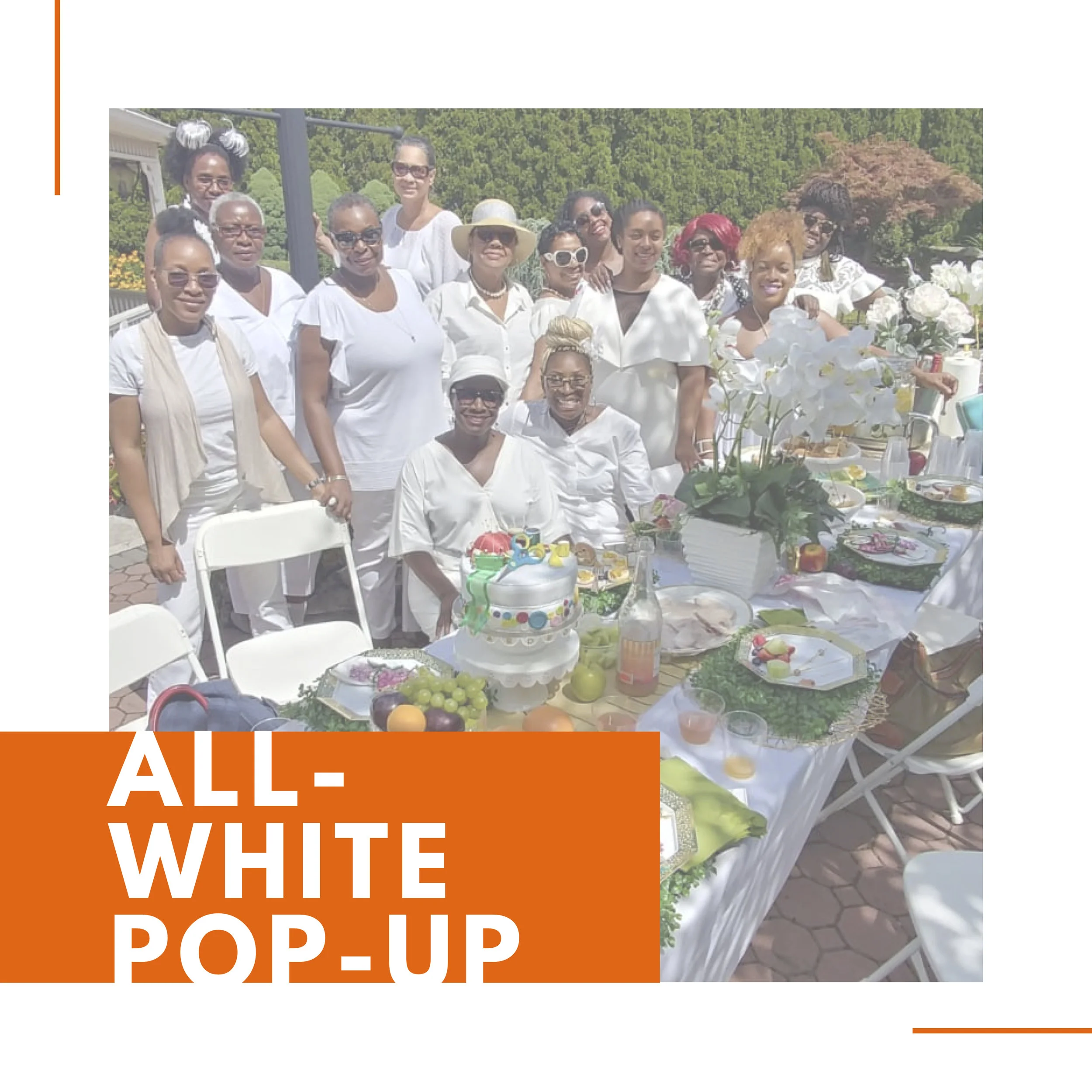 Super Sister Saturday All-White Pop-up Event