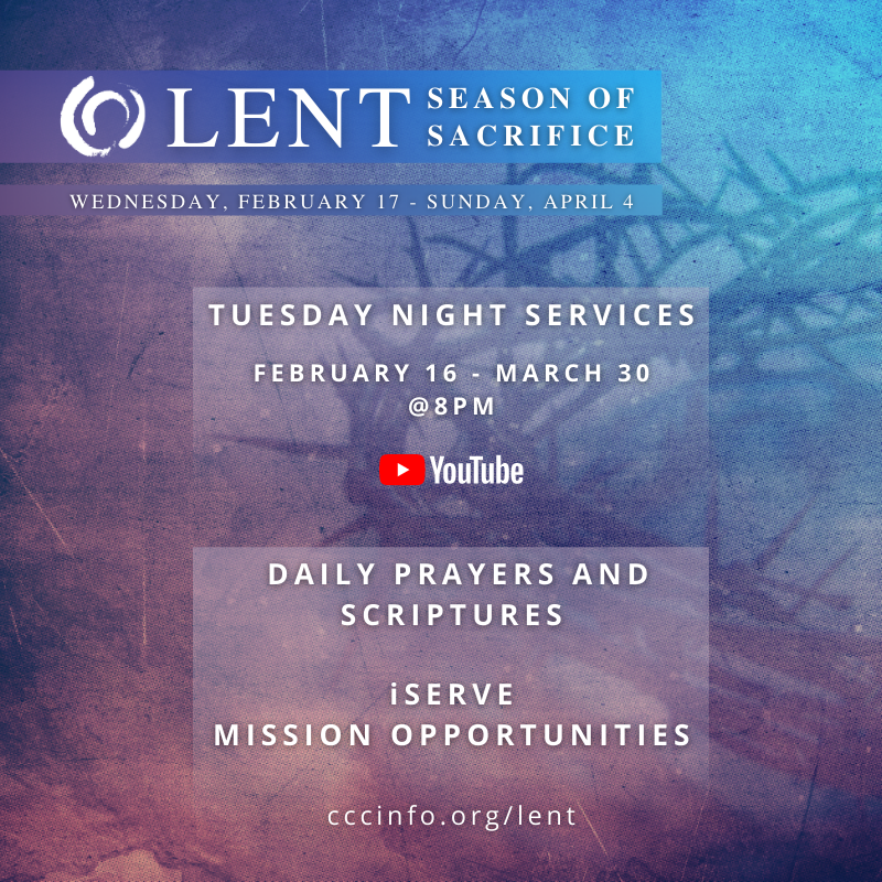 Tuesday Night Services and Mission iServe