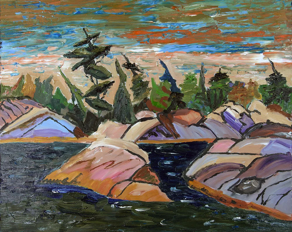 Sky over Pointe au Baril