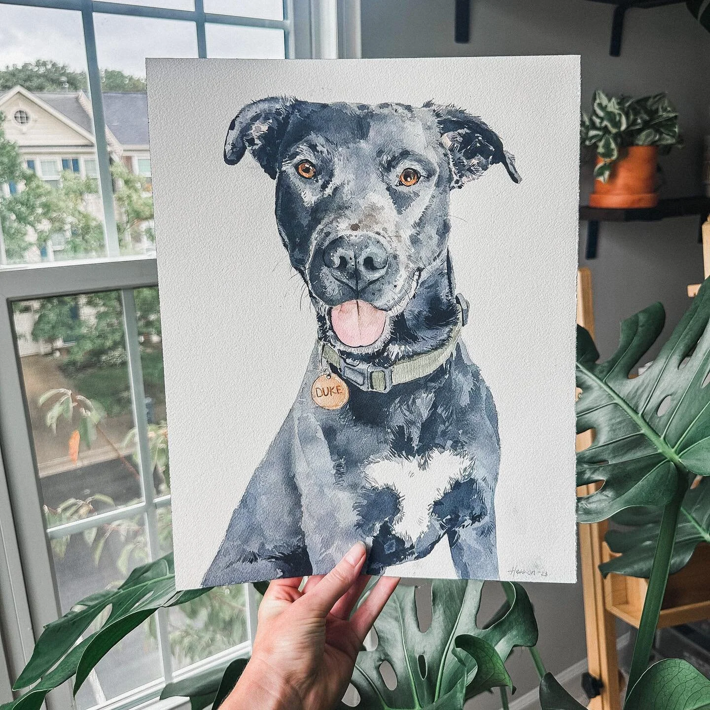 Duke 🐾 A wedding gift for a friend 🖤

-
-

#art #watercolor #watercolorart #watercolorpainting #watercolorportrait #petpainting #dogportrait