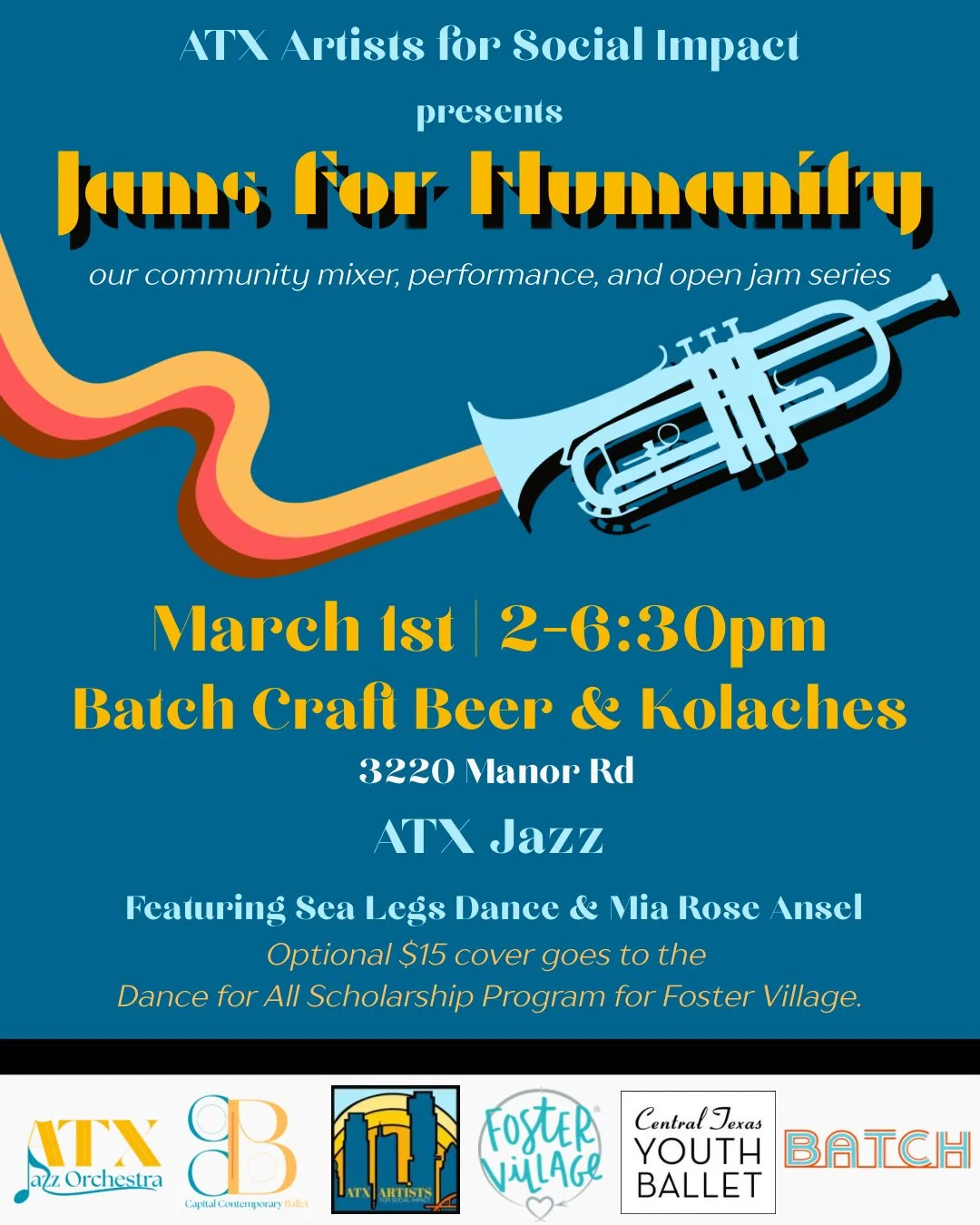 ATX Jazz Jams for Humanity