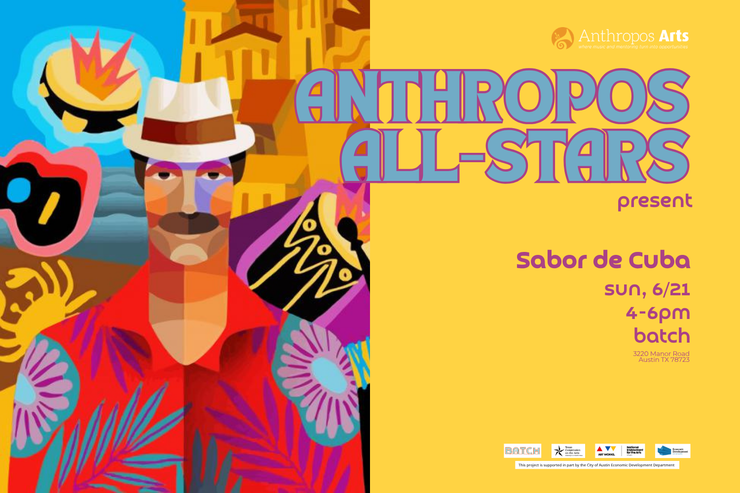 ANTHROPOS ALL STARS PRESENT: SABOR DE CUBA