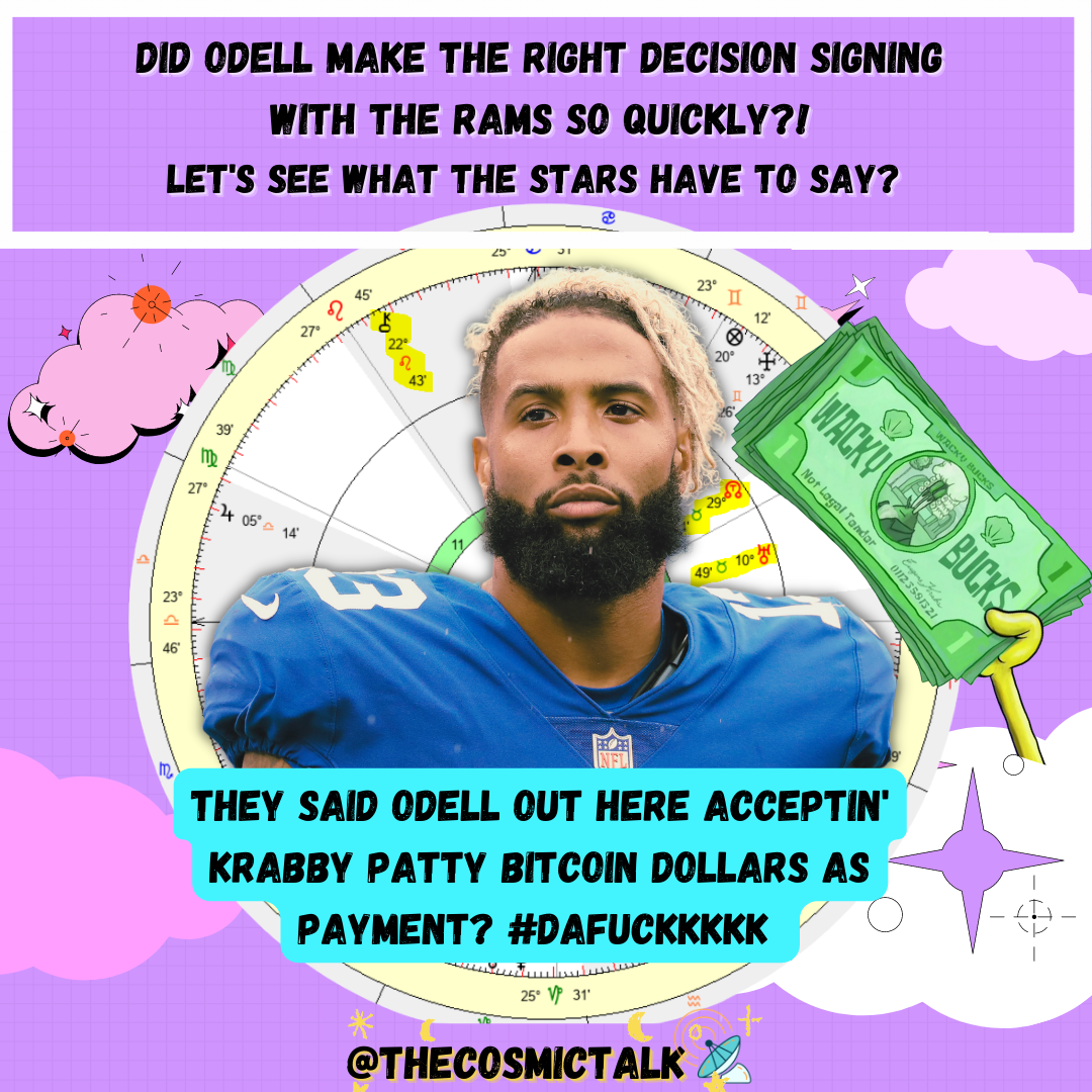 WTF Was Odell Thinkin' Signing That Rams Contract? 