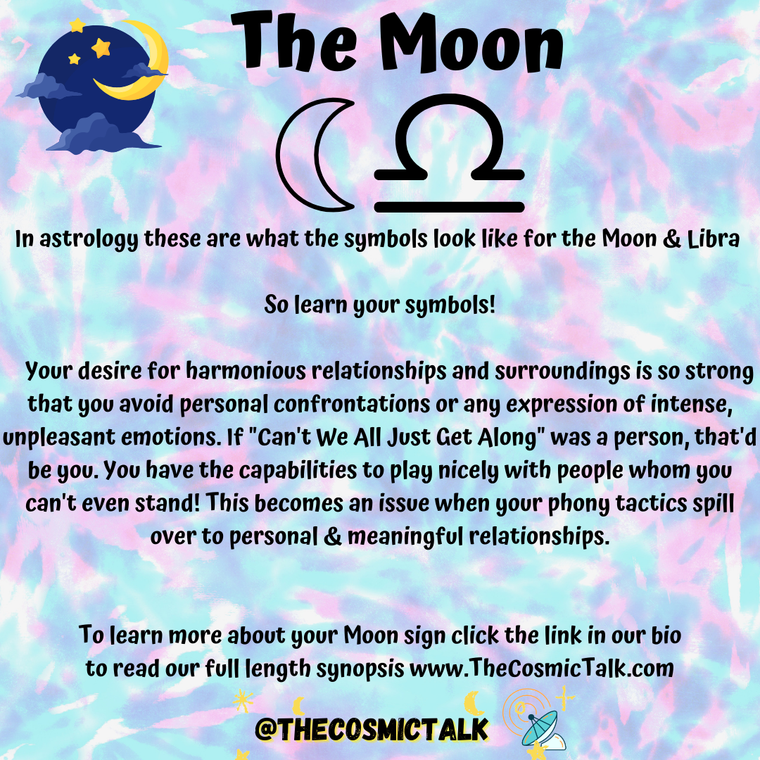🌙Moon In Libra ⚖️♎