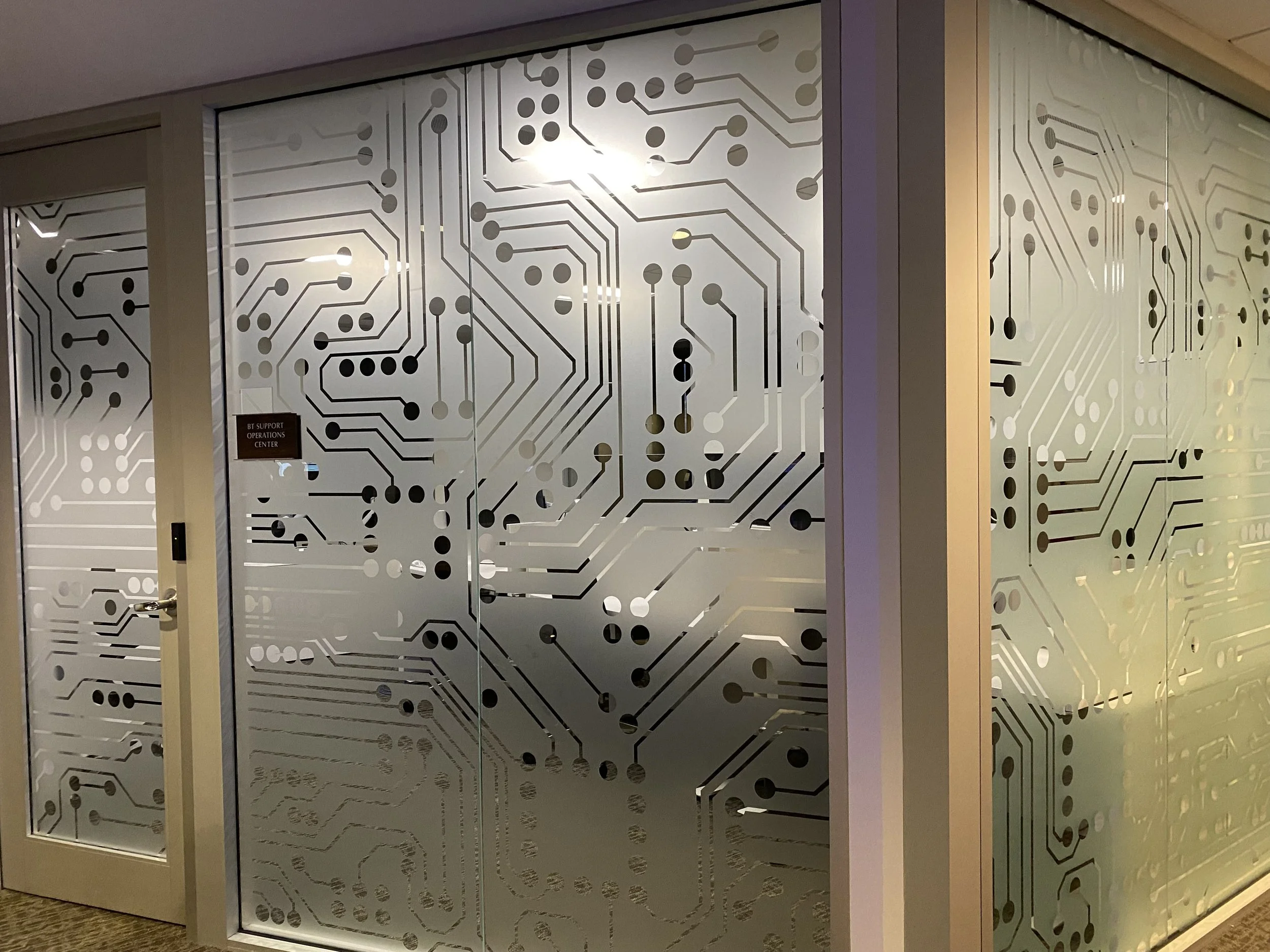 Frosted Privacy Glass Design