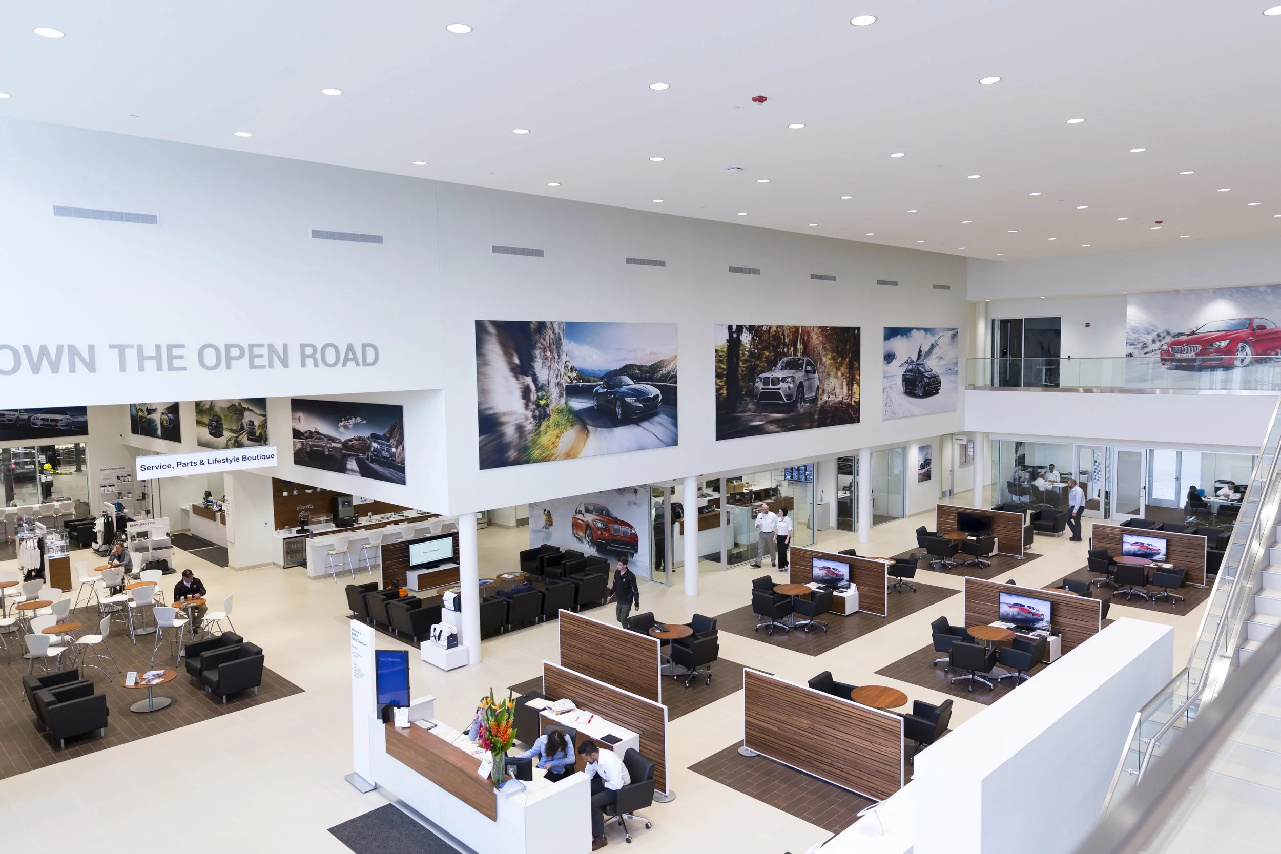 BMW Showroom Graphics