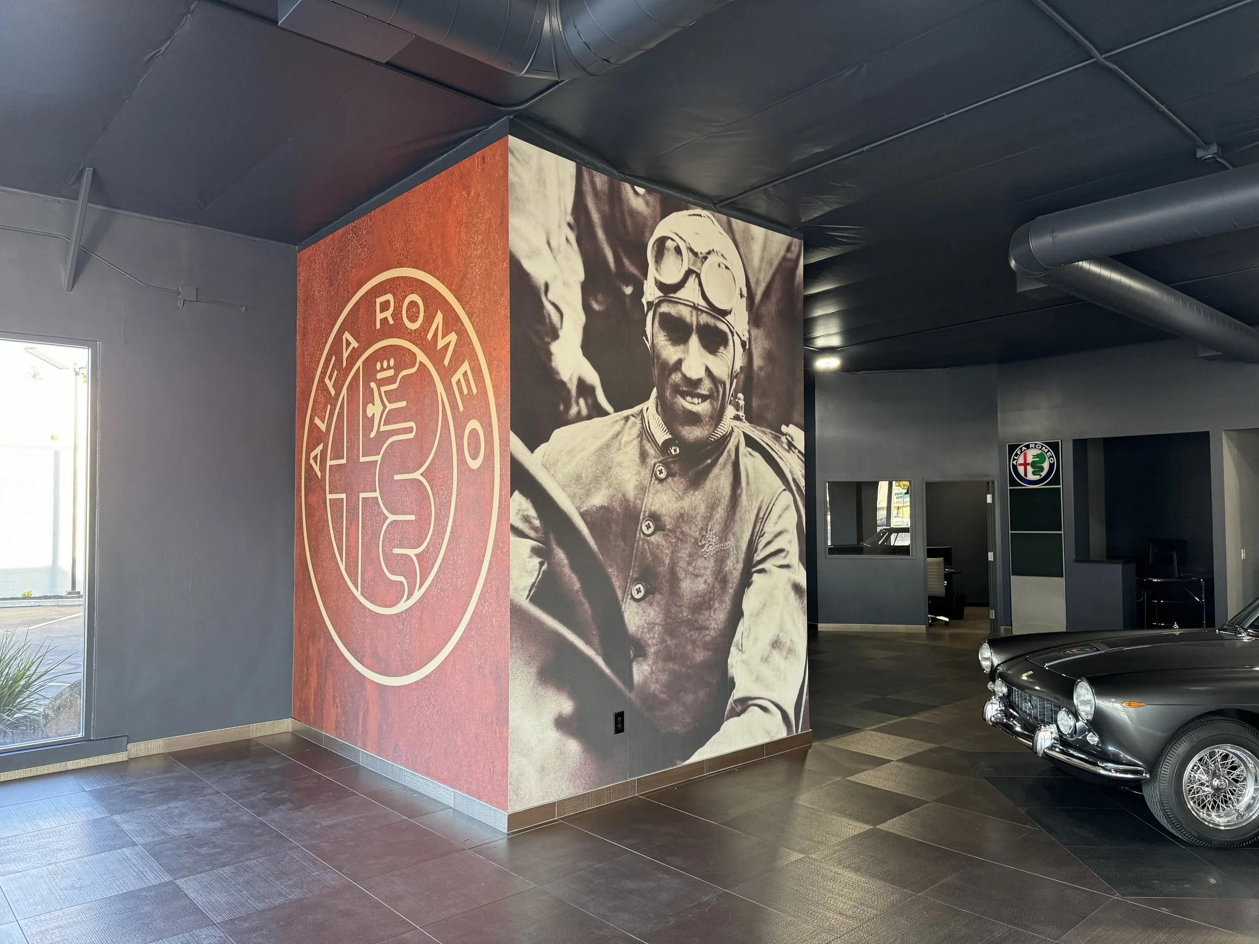 Alfa Romeo Environmental Branding
