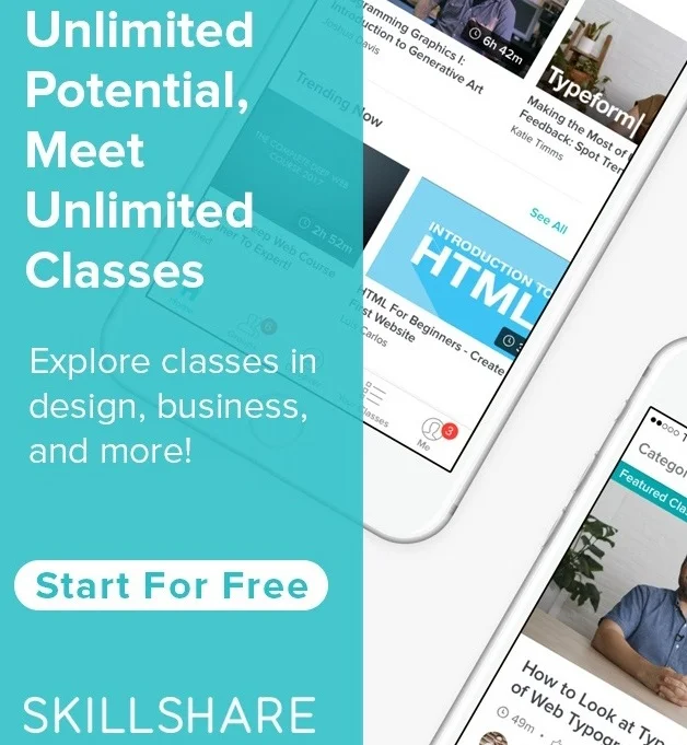 Two free months of Skillshare! (no code needed)
