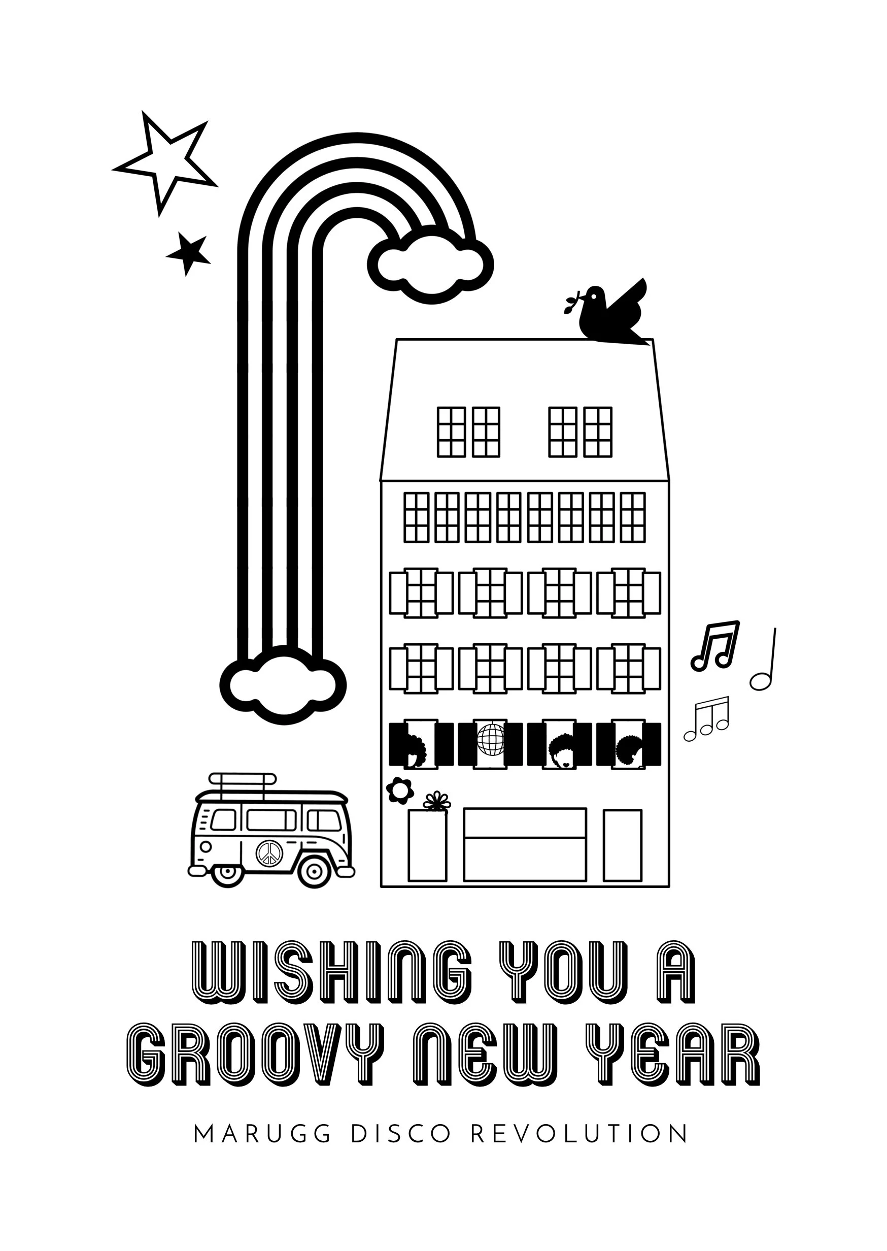18/19 Groovy New Year