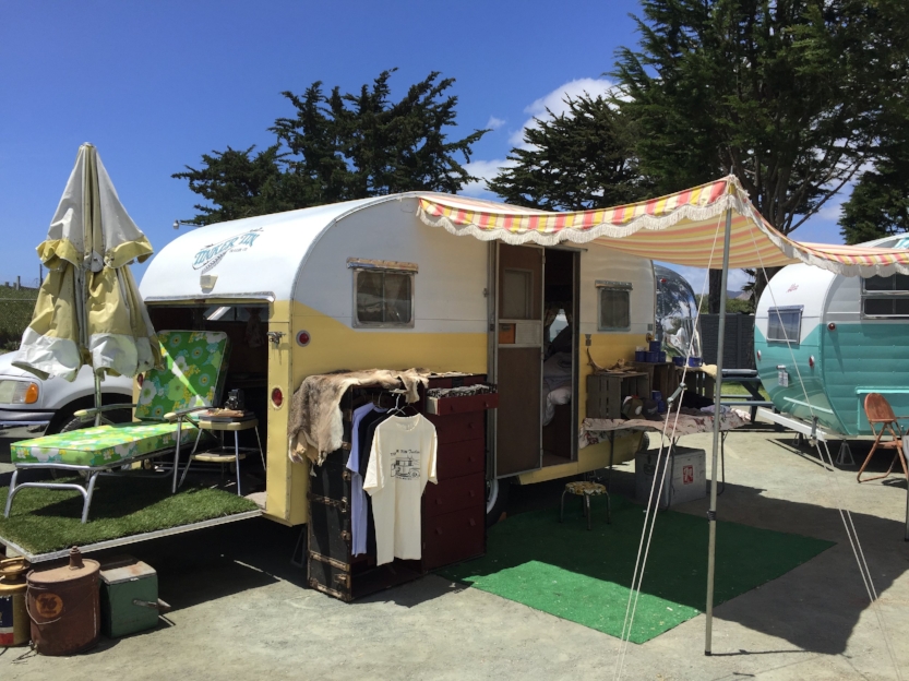 The 9th Annual Pismo Vintage Trailer Rally in Pismo Beach, California is the biggest vintage trailer rally in the world! It's our most favorite time of year - getting to camp with fellow trailer-ites, geek out over trailers and history, meet new friends & more! Come down and check it out this next year on May 20th, 2017! 