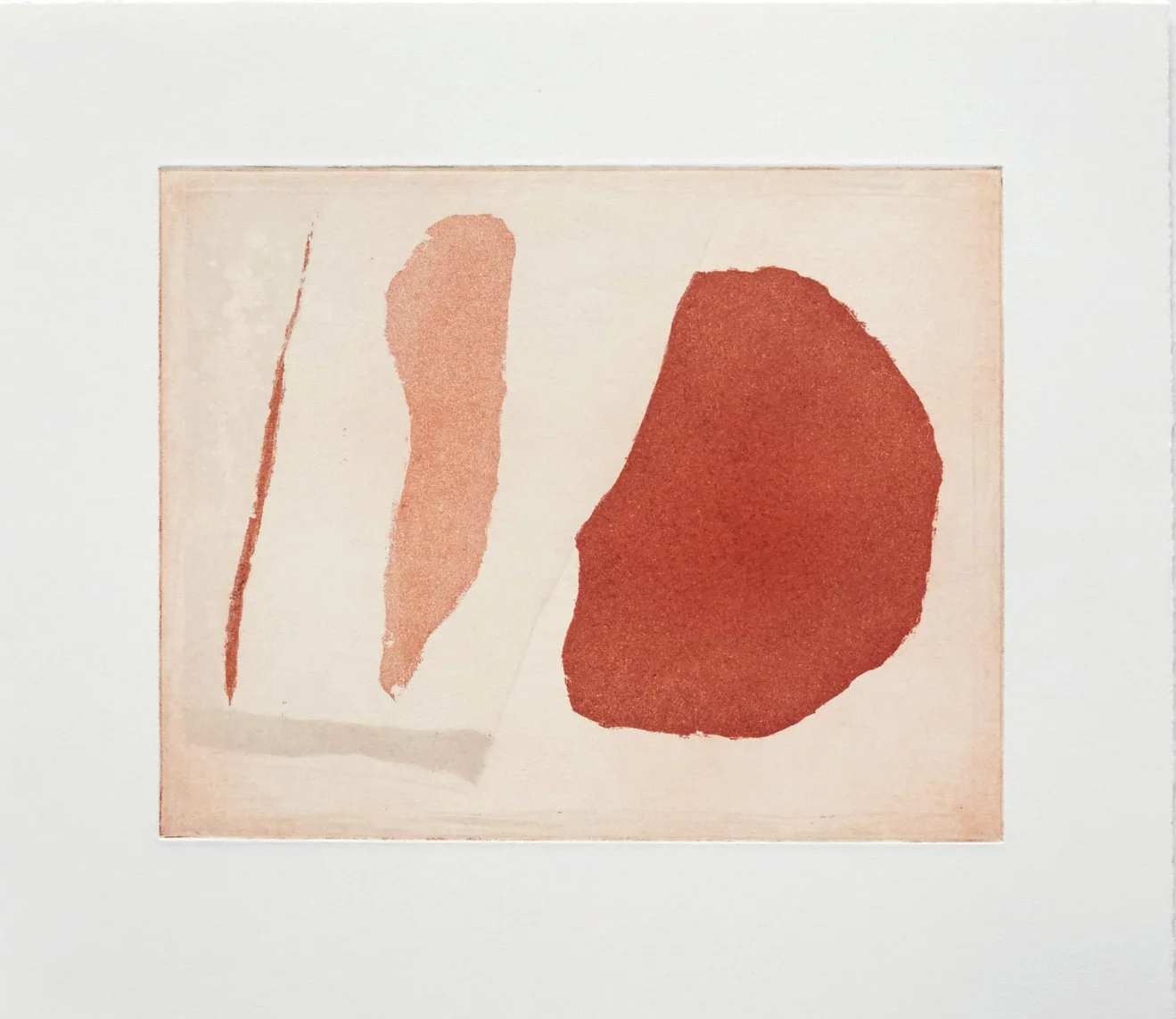two step I, 20.5x25 cm, two plate aquatint, 2016