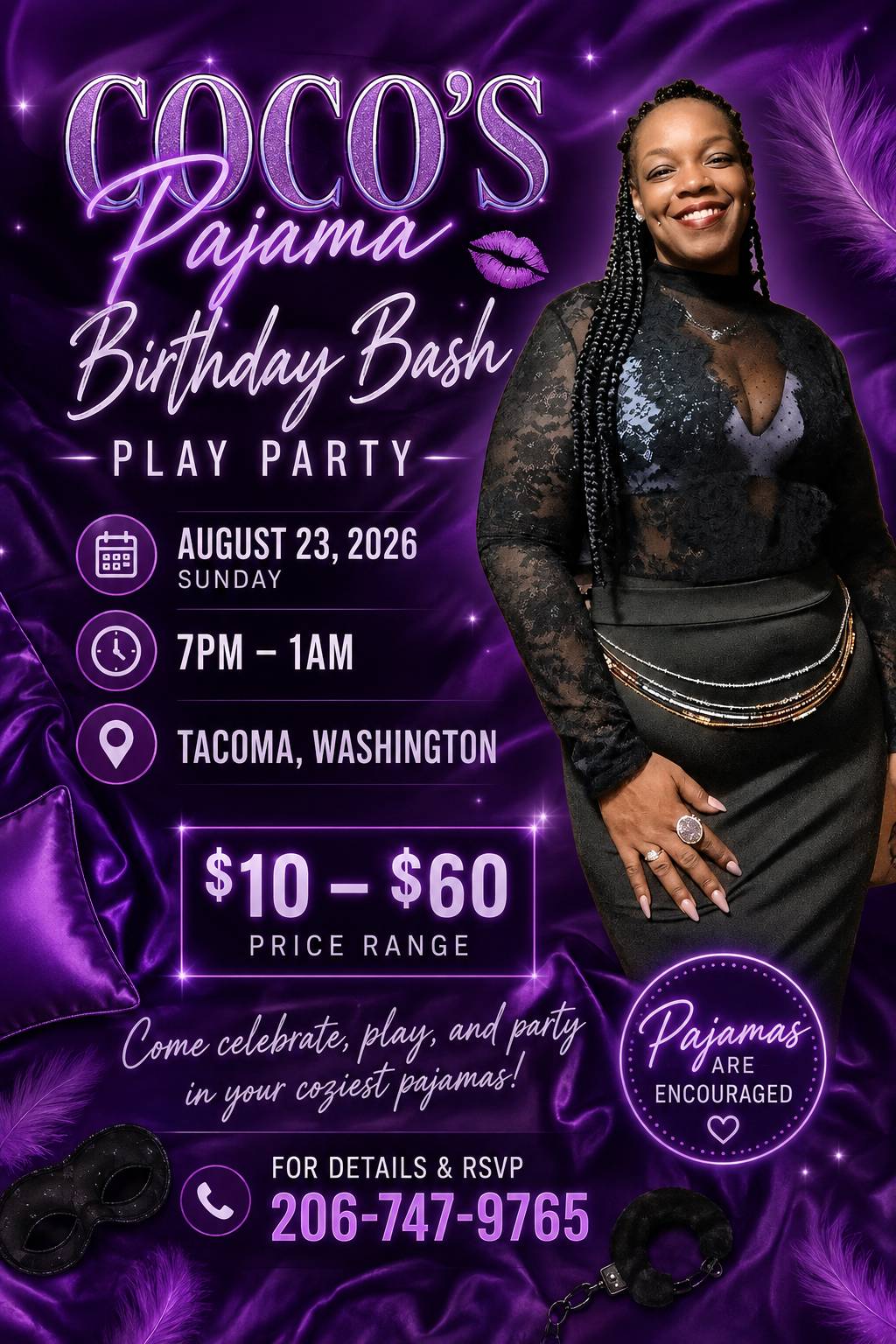 Coco's Bday Pajama Party With Subrosa 