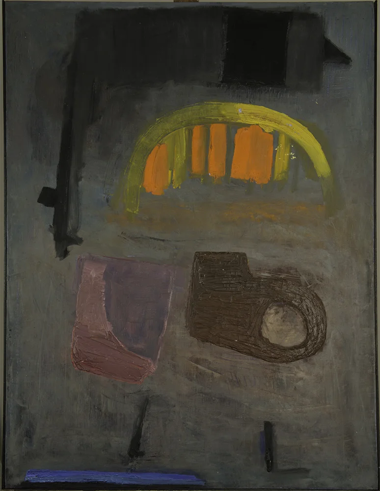 ERRANTE 1961 oil on canvas 39x51