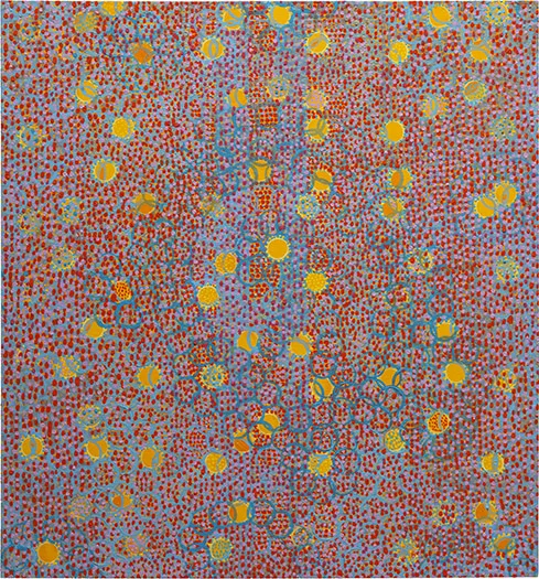 Rosary oil on panel 30 X 28" 2009