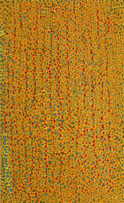 Counting 24 acrylic on paper 8.5 x 5.25" 2016