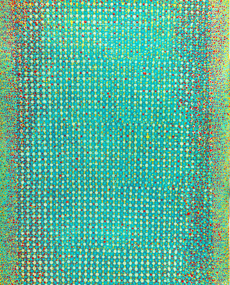 Feeling With mixed media on paper 28.75 x 22.75" 2017