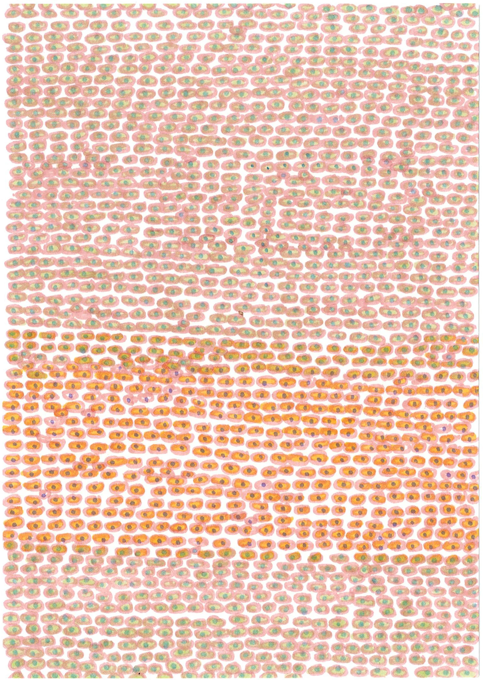 Condo Drawing N marker on paper 7.25 x 5.125" 2018