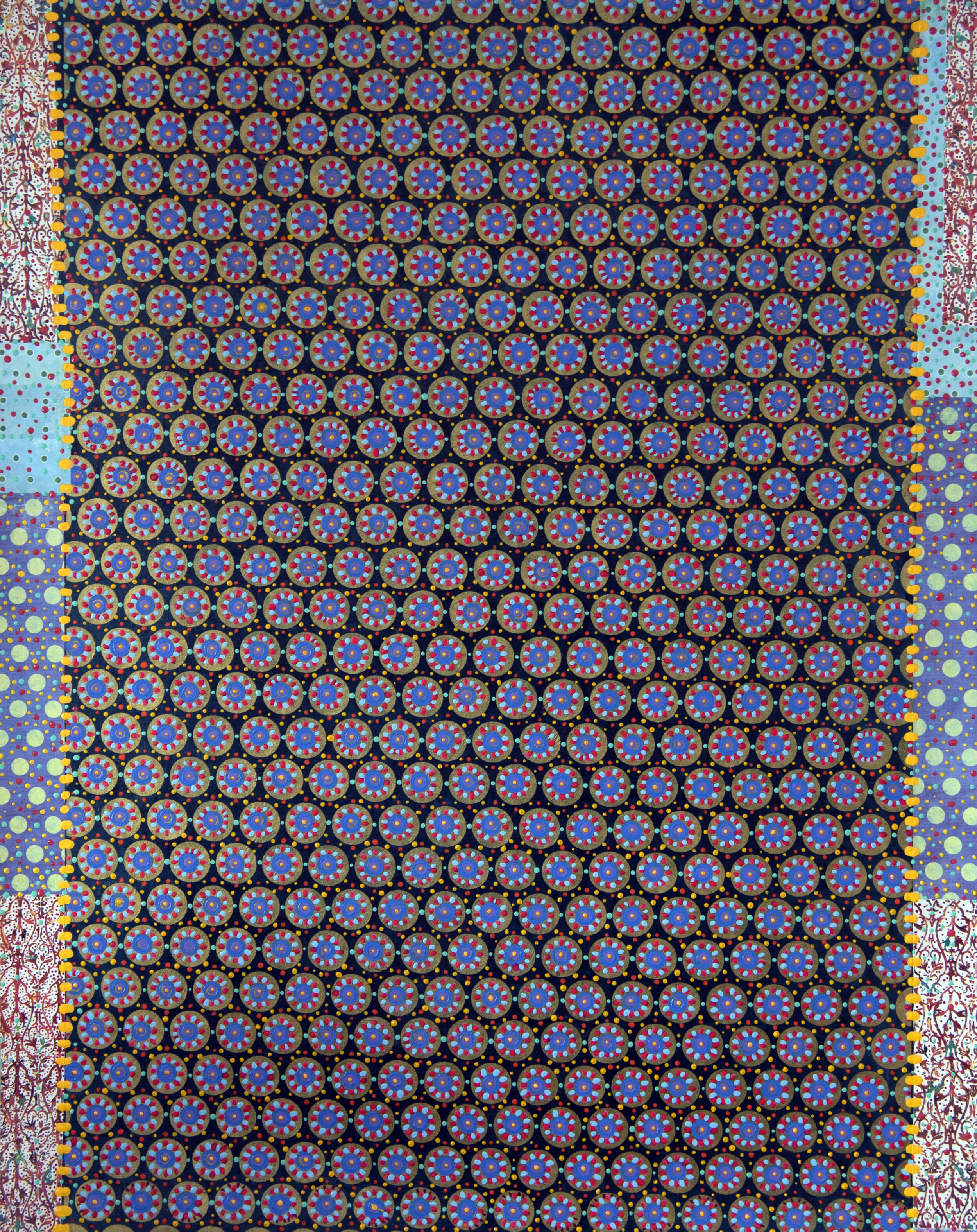 Capacity for Solitude , 2021, mixed media on paper, 29 x 23”