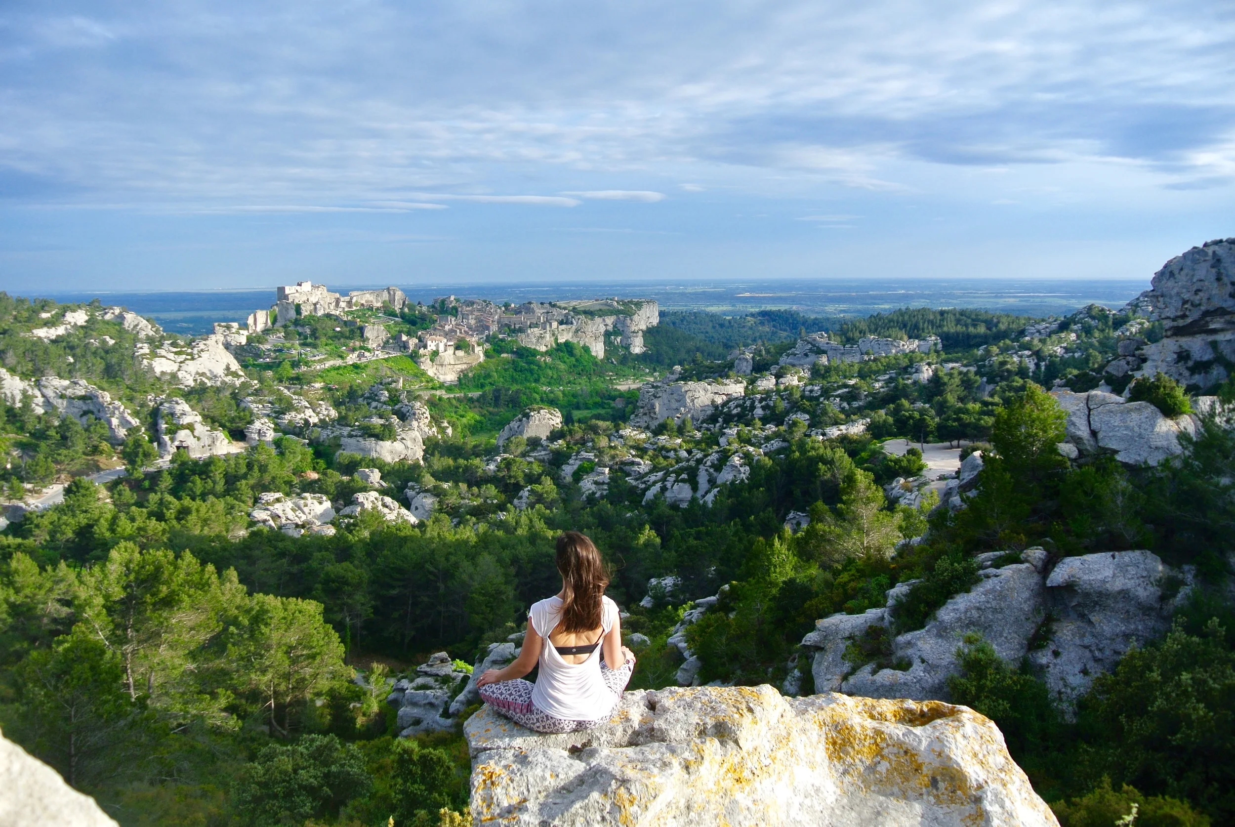 Vistas carved of Limestone