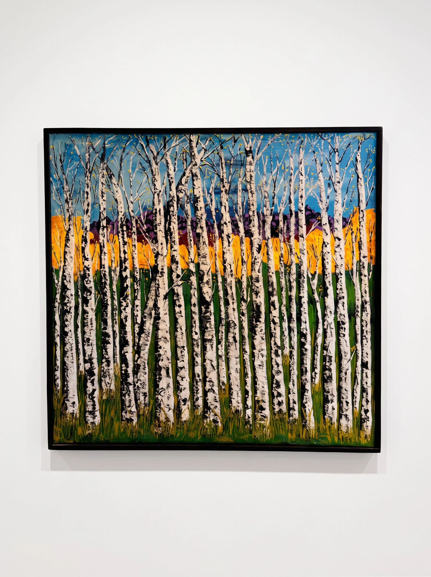 Magnolia Road, 2022. Acrylic on canvas, 36 × 36 in. (91 × 91 cm). Available: Inquire.
