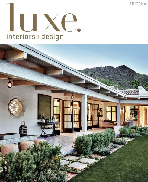 LUXE INTERIORS + DESIGN IS WHERE DESIGN ENTHUSIASTS, ARCHITECTS AND DESIGNERS CONNECT. THROUGH ITS 14 EDITIONS, THE MAGAZINE INSPIRES AND DIRECTS READERS TO THE BEST NATIONAL AND LOCAL RESOURCES THAT ENHANCE A WELL-LIVED LIFE. 