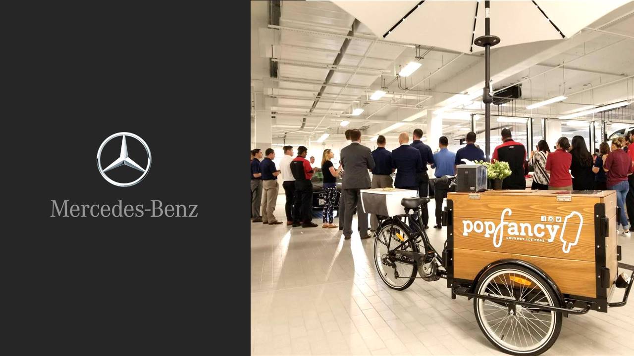 Popfancy catering Mercedes Benz