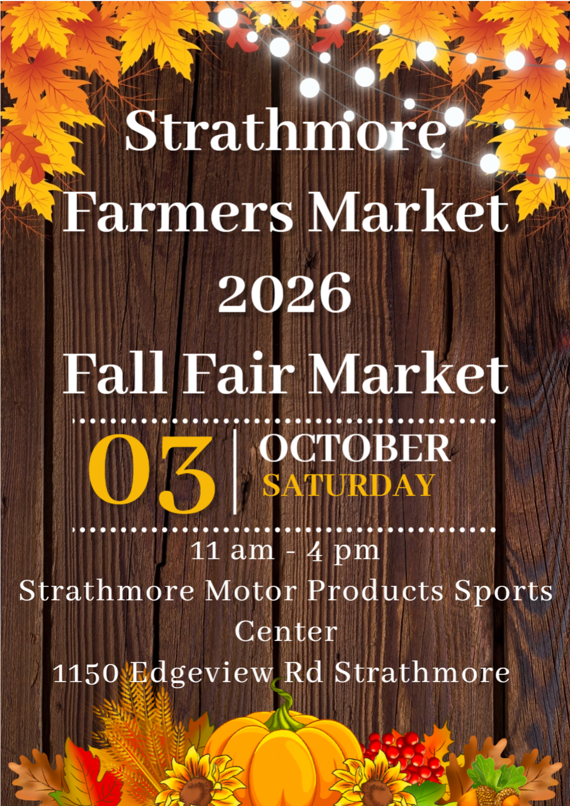 Fall Fair Market