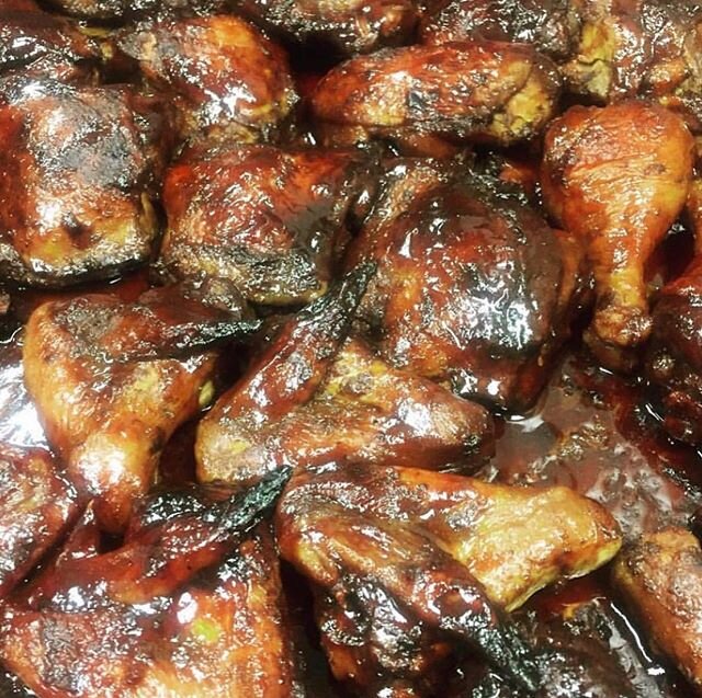 OPEN TODAY FROM 12PM-8PM‼️STOP BY🤗 TODAY&rsquo;S SPECIAL: JERK BARBECUE CHICKEN🍗🤤😋 #tasteofjamaica #toj #caribbeanfood #caribbean #jamaica #takeout #takeoutfood #food #foodie #foodporn