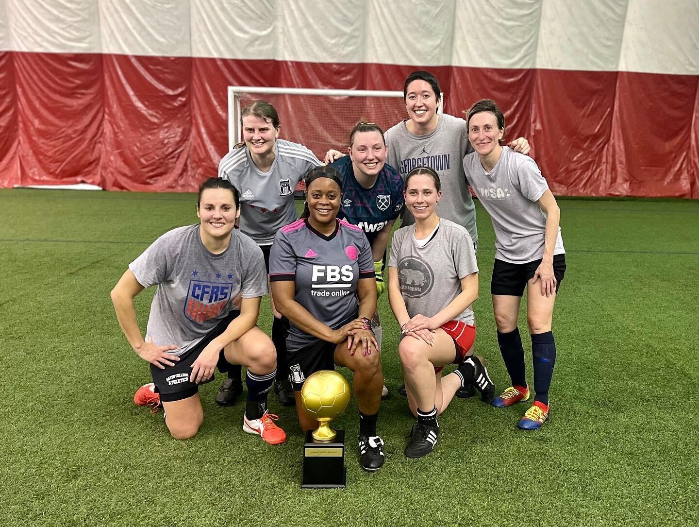 Look who&rsquo;s rolling through! The Winter 2023 Friday Night Indoor Soccer Champs-Motley Crew!

Congratulations everyone!

Registration is open for the Spring outdoor season at the Fire Pitch! Click the link in bio to sign up ⚽️

Season Starts: 5/1