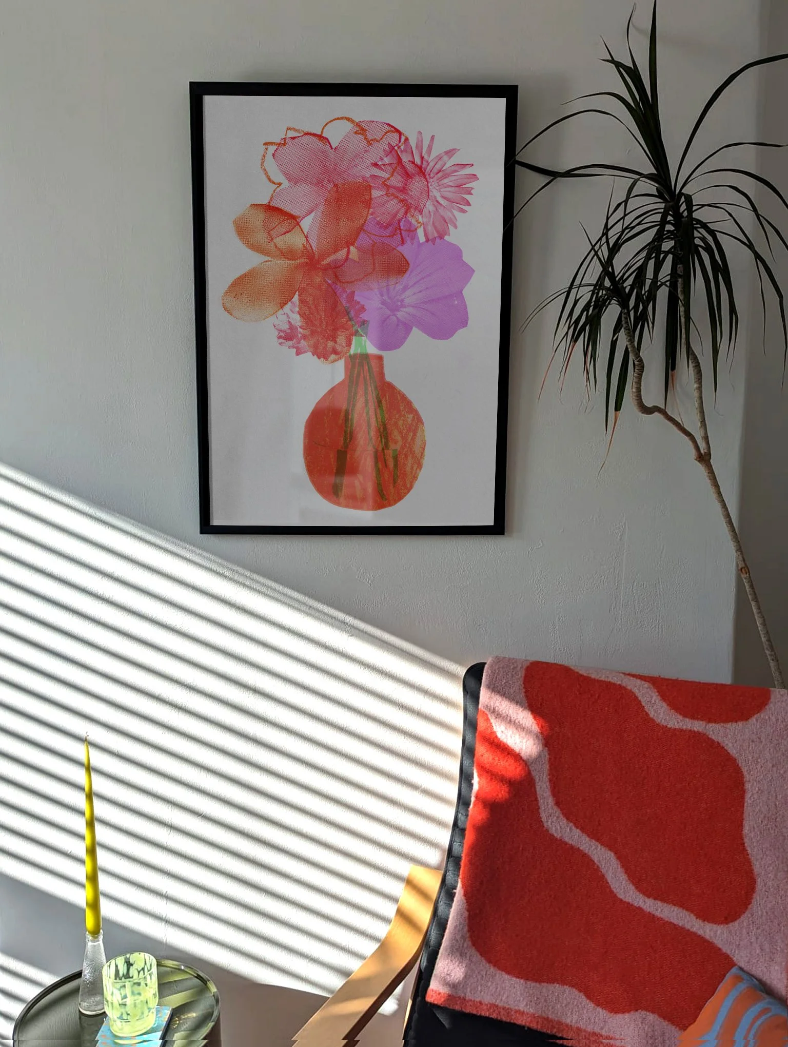 Wild Flower Vase giclee print