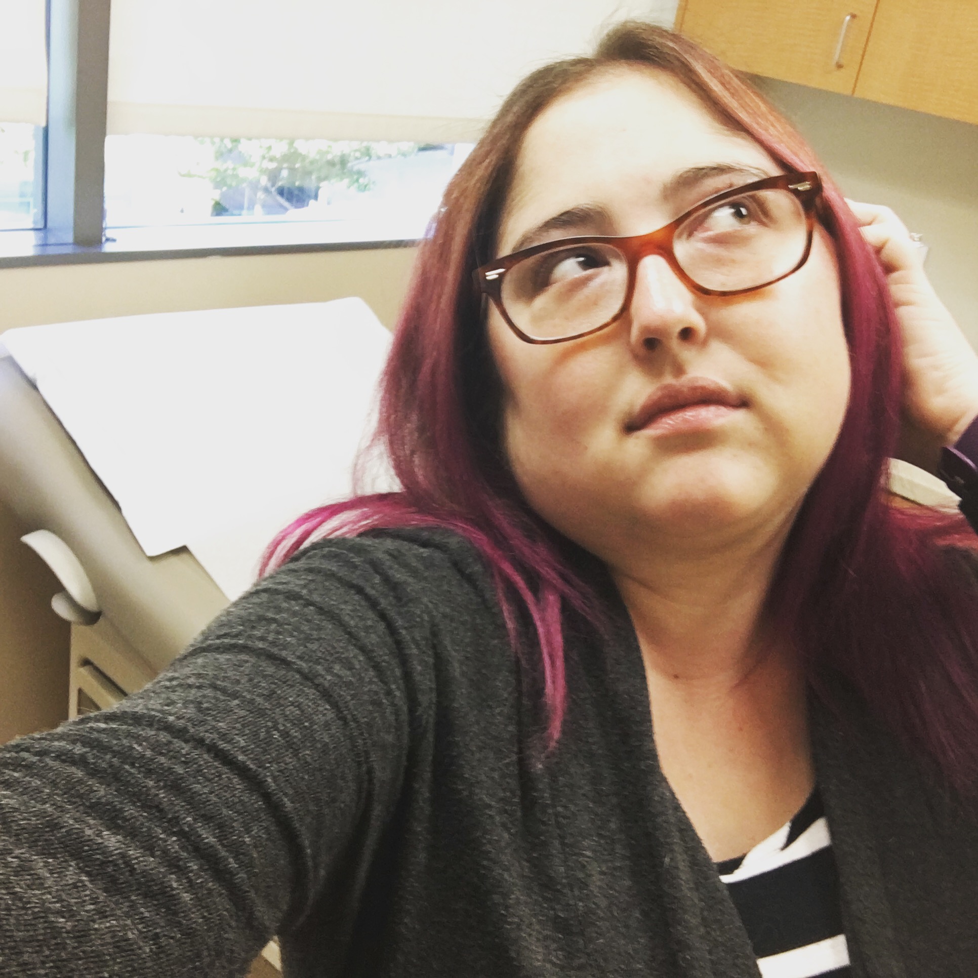 Waiting to see my immunologist.