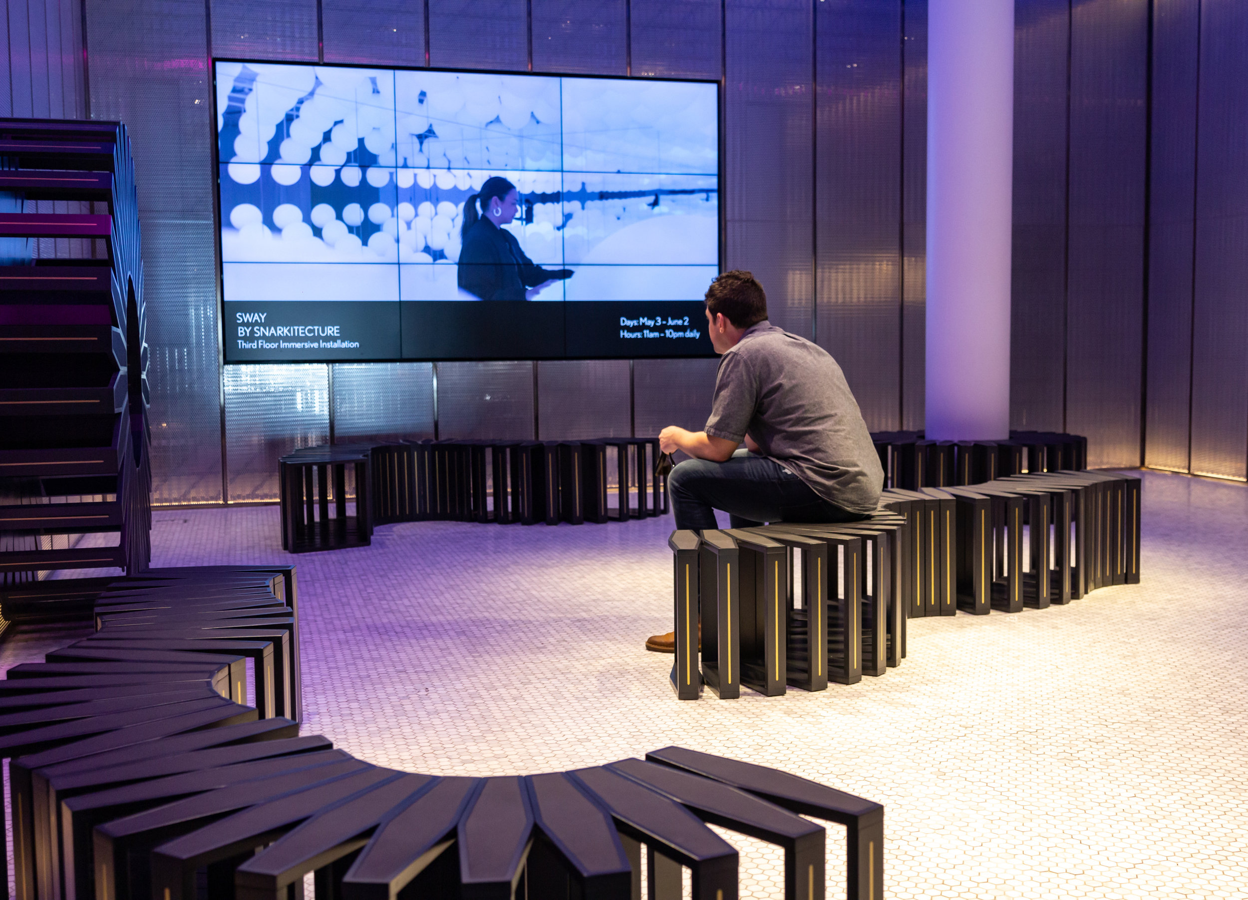 Photos | Jimmy Lee Zuniga — Coil Bench for Intersect by Lexus Creative Producer for Milk Agency New York, NY 2018