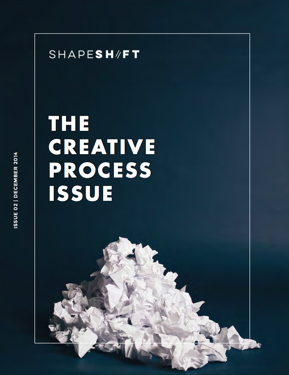 02 THE CREATIVE PROCESS ISSUE