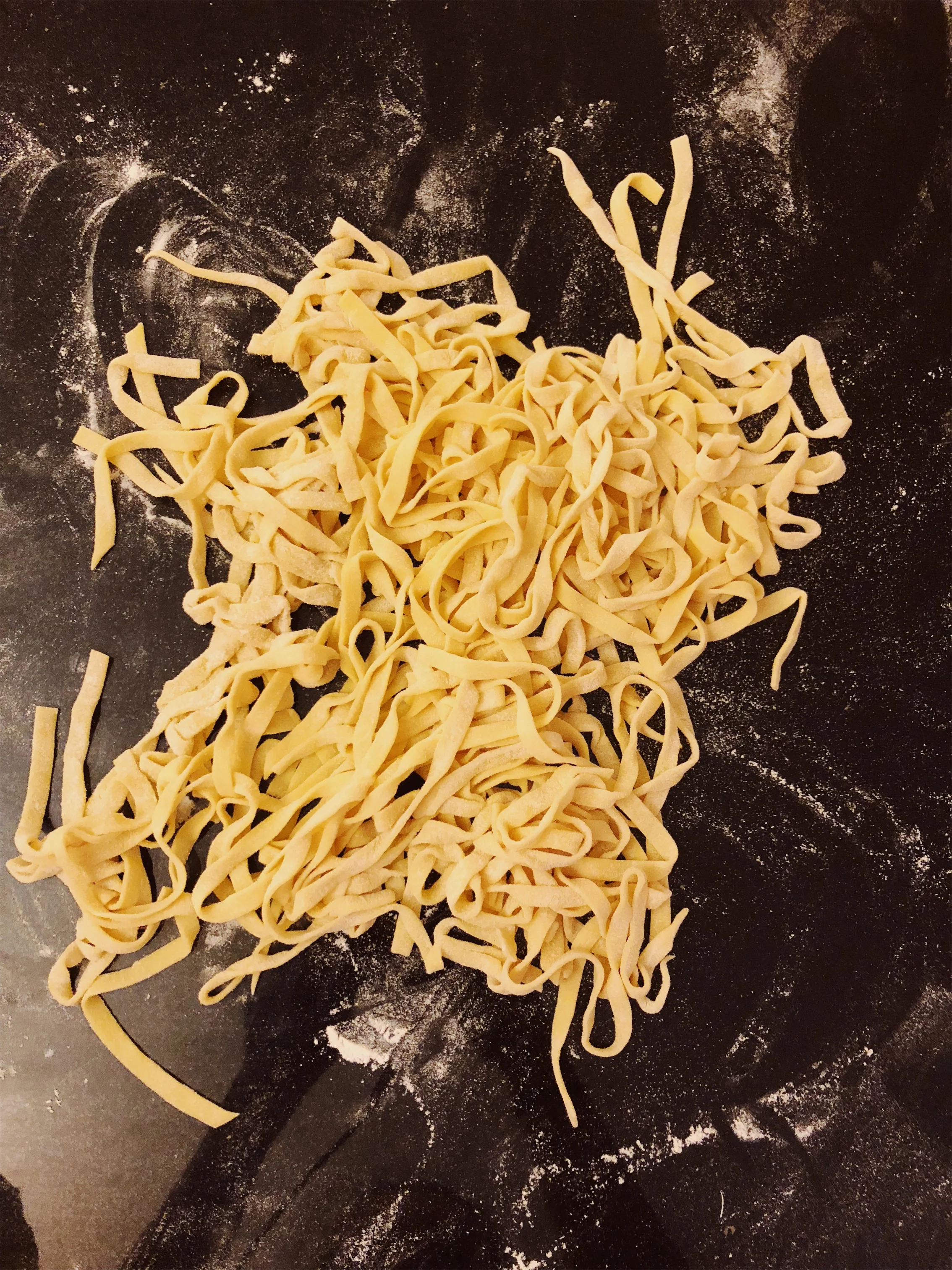 Home made pasta.