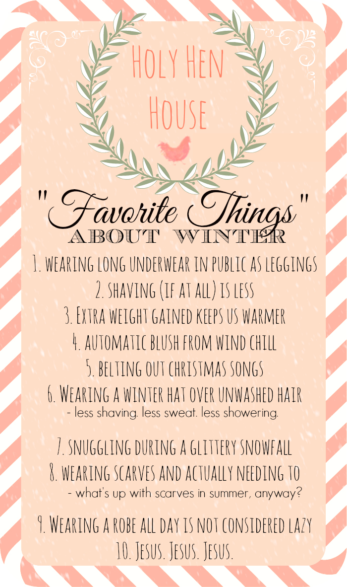 Winter Favorites