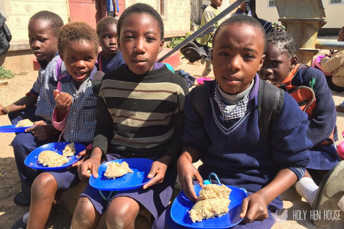 Lunch in Zambia