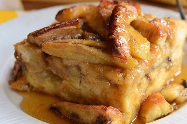 Bananas Foster Bread Pudding