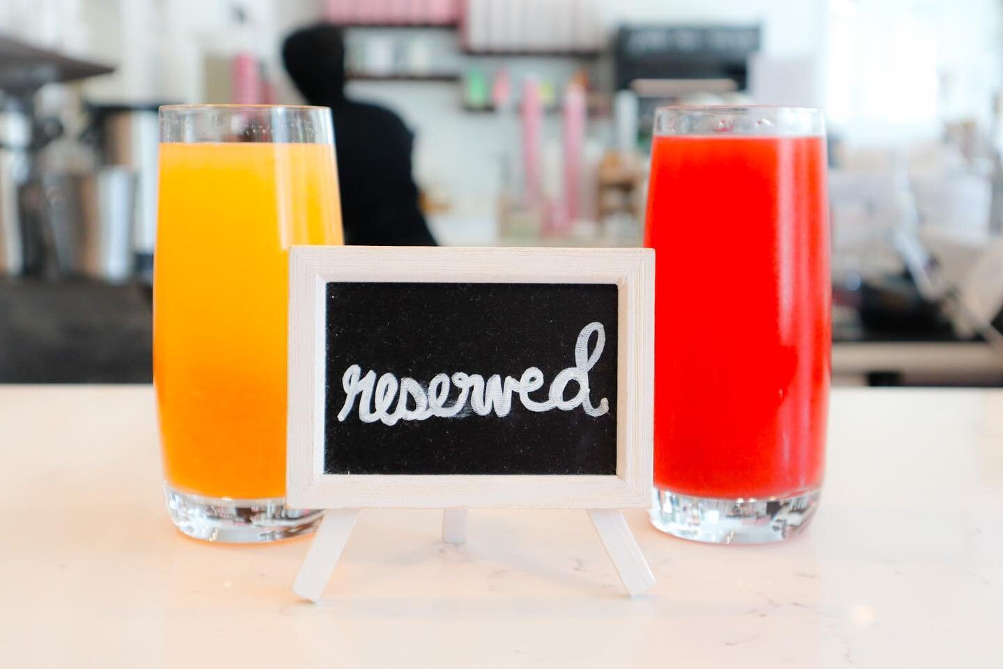 Get some FRESH JUICE while you can.  Available for a limited time, our fresh juices will fly you to the tropics. We've got a seat reserved just for you! 🏝