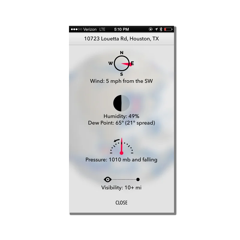 Dark Sky App Screenshots