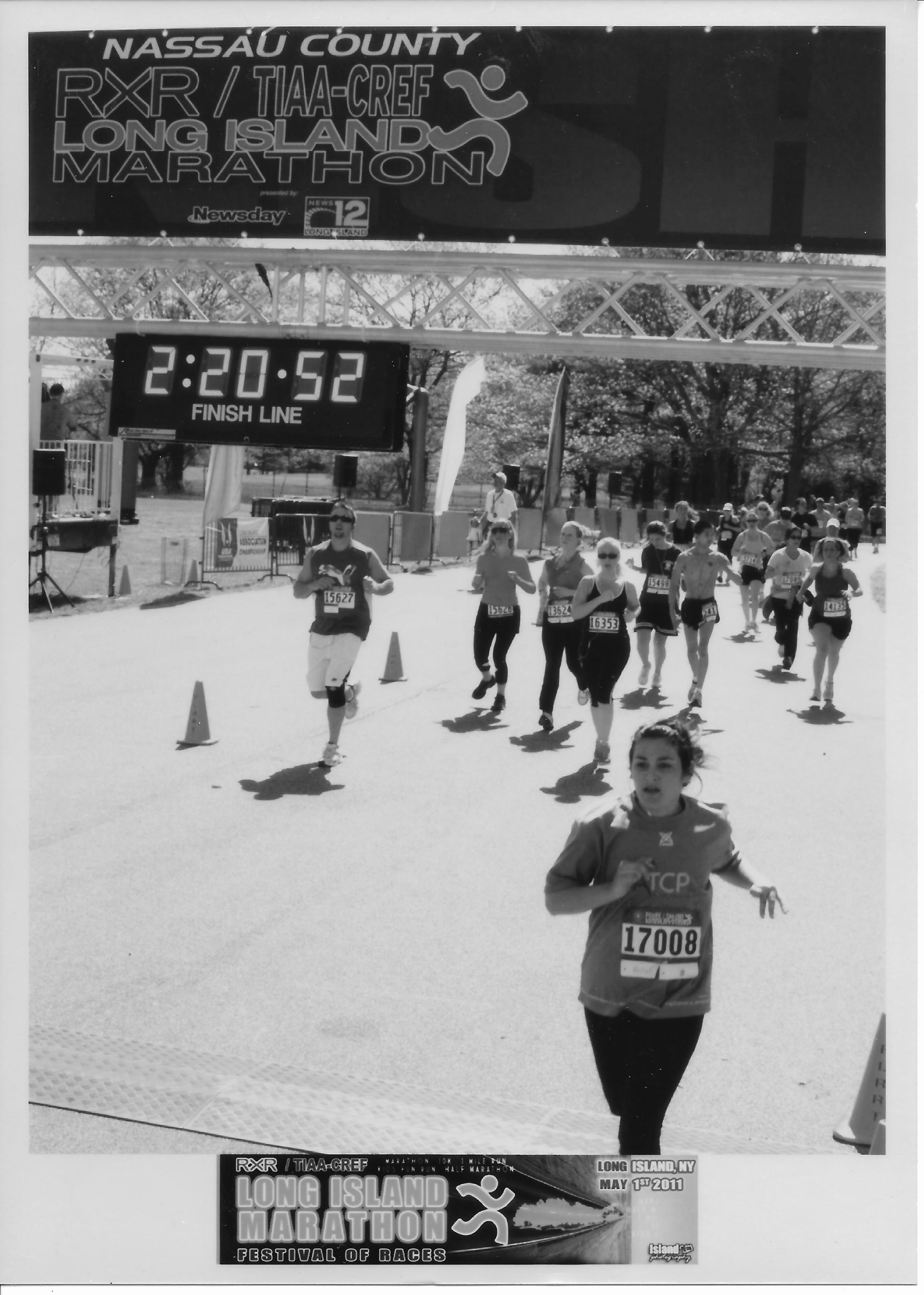 Not this kind of professional runner... I struggled through my first and only half marathon.