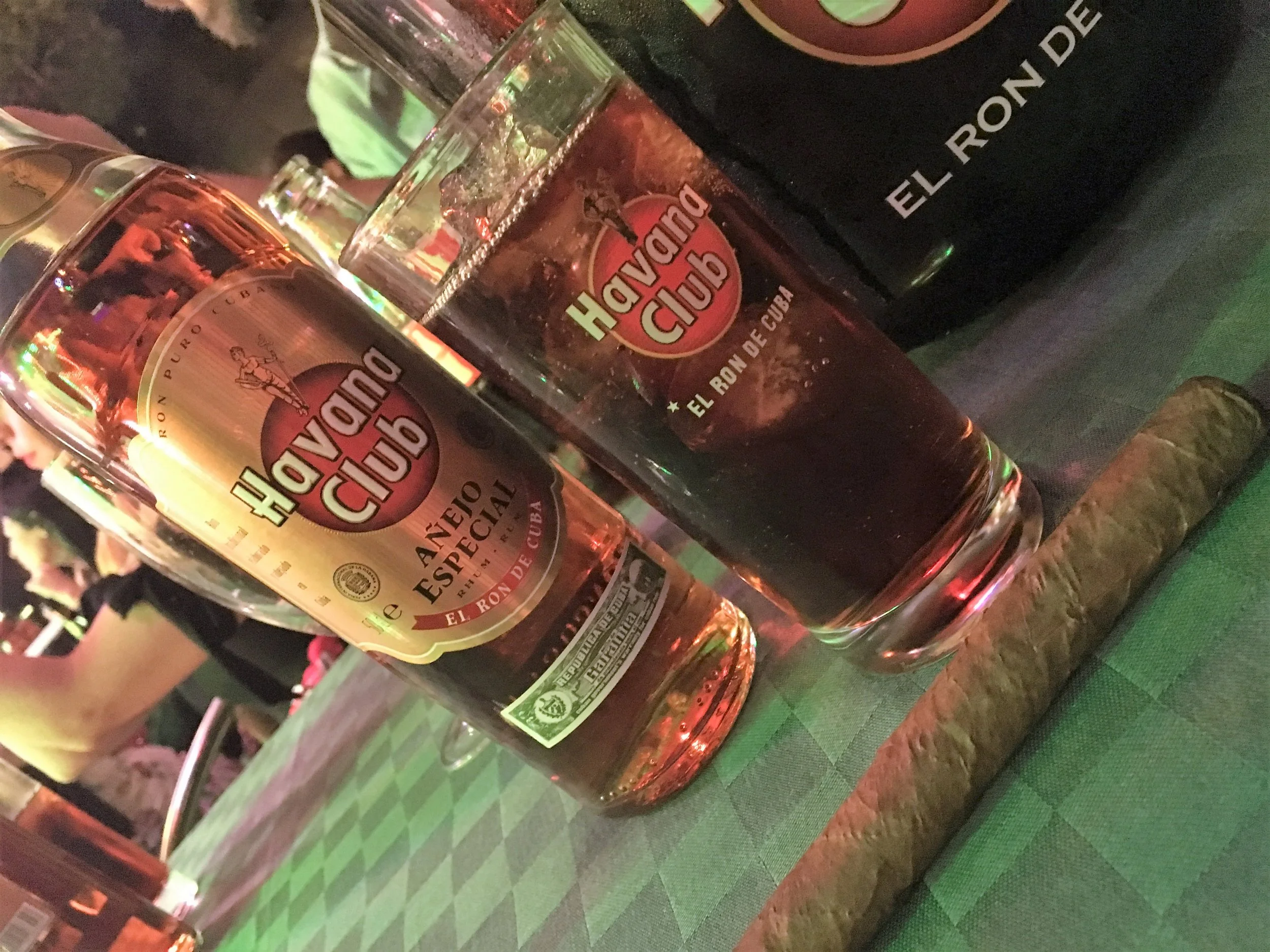 ... and sometimes it consists of a fresh-rolled cigar and a bottle of rum. :) 